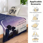 Cozy Blanket Gift - Soft, Funny, and Heartwarming Birthday Present for Mom, Daughter's Thoughtful Mother's Day, Christmas, and Birthday Gift Idea for Mothers Lootquake LLC