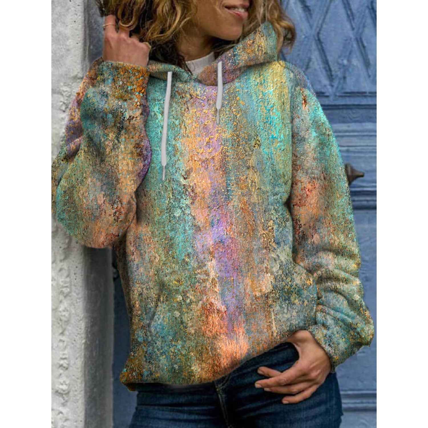 3D Sweatshirt Digital Printing Ladies Top Pi-Mart