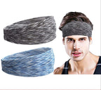 Hairband Sweat-absorbent Solid Color Fashion Yoga Pi-Mart