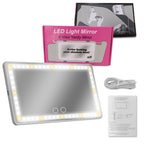 Car Visor Vanity Mirror with Lights - SJB-DIAMOND ELITES