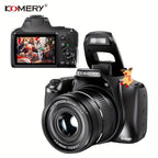 KOMERY W2 Digital Camera, Featuring A 64MP Camera with 10x Optical Zoom And Autofocus, Suitable for Photography And Video, Ideal for YouTube 4K Video Blogging, Comes with Flash, WiFi Connectivity, 64GB SD Card, 2 Rechargeable Lootquake LLC