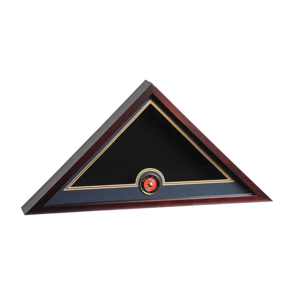 Medallion Flag Display Case, Memorial Flag Display case The Military Gift Store
