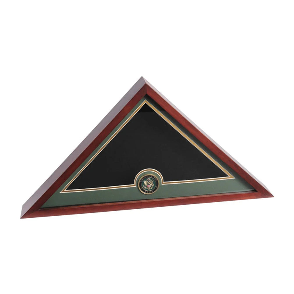 Medallion Flag Display Case, Memorial Flag Display case The Military Gift Store