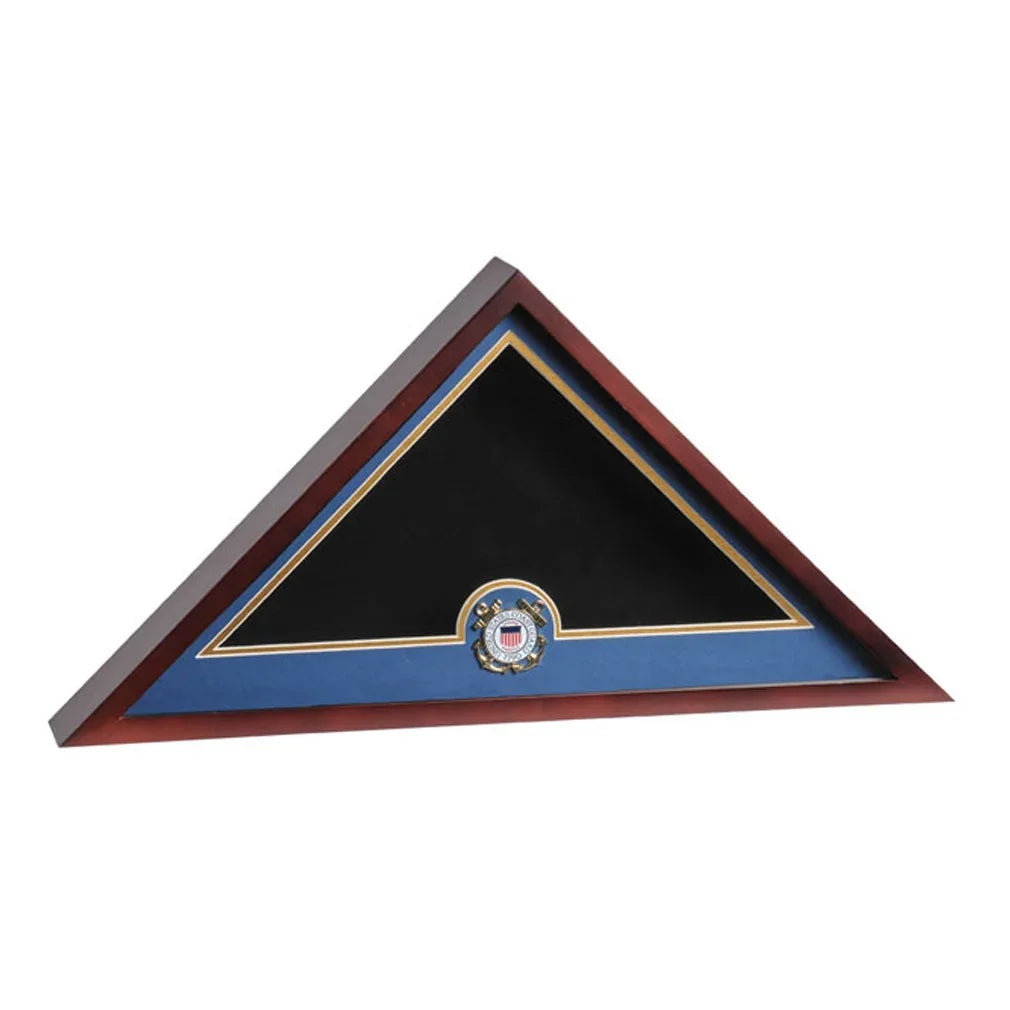Medallion Flag Display Case, Memorial Flag Display case, Army Medallion The Military Gift Store