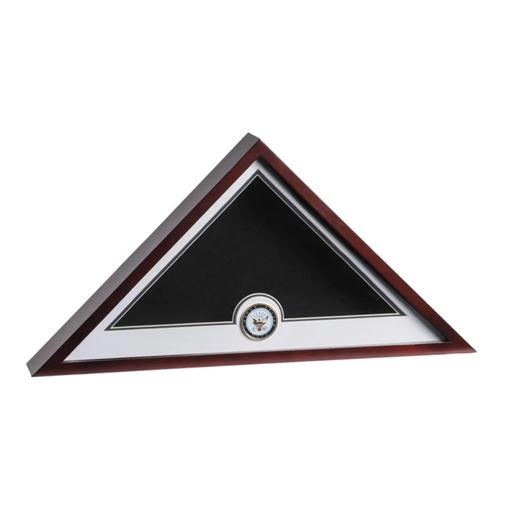 Medallion Flag Display Case, Memorial Flag Display case The Military Gift Store
