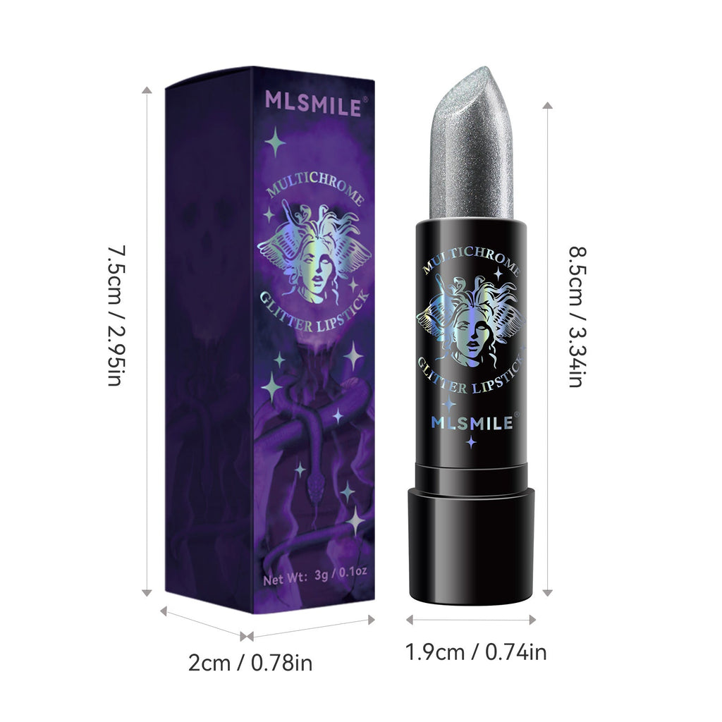 Ladies Pearl Sparkly Christmas Lipstick Pi-Mart
