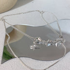Water Drop Crystal Necklace Pi-Mart