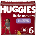 Huggies Little Movers Baby Diapers Size 6; 16 Count