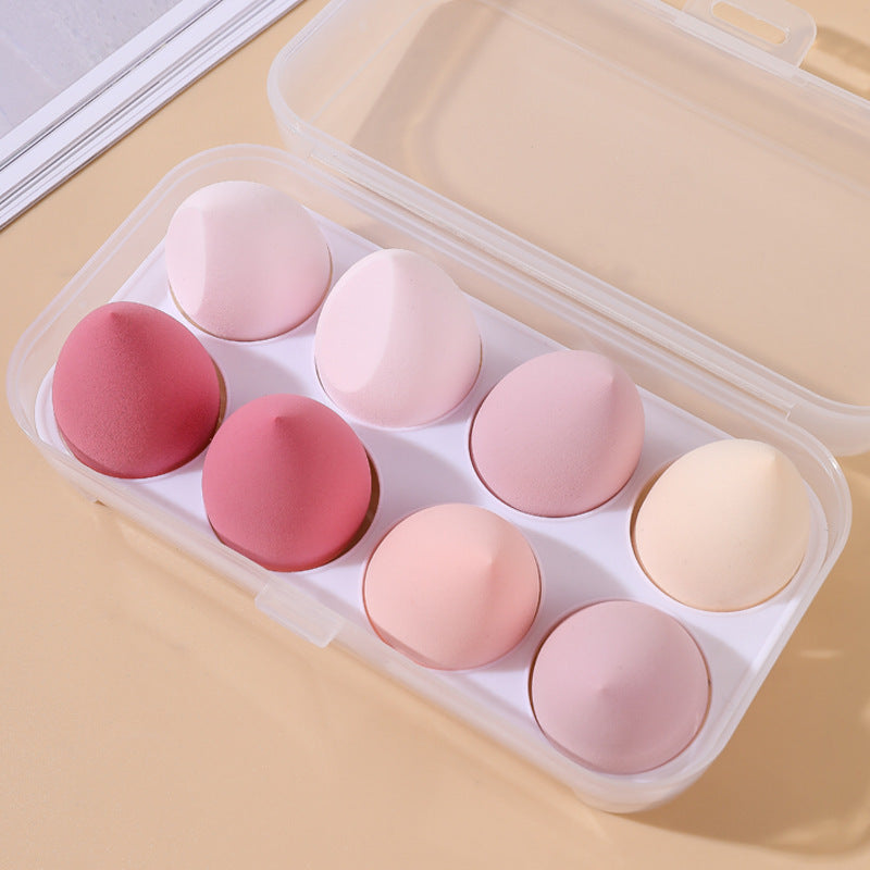 Cosmetic Egg Powder Puff Cushion Super Soft Smear-proof Beauty Blender Studio Sponge Egg Pi-Mart