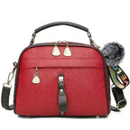 PU Leather Fashion Sweet Ladies' Messenger Bag