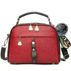 PU Leather Fashion Sweet Ladies' Messenger Bag