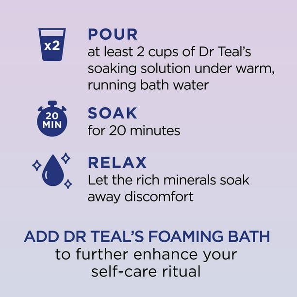 Dr Teal's Pure Epsom Salt Melatonin Sleep Soak with Essential Oil Blend, 3 lbs EasyOptionXY LLC
