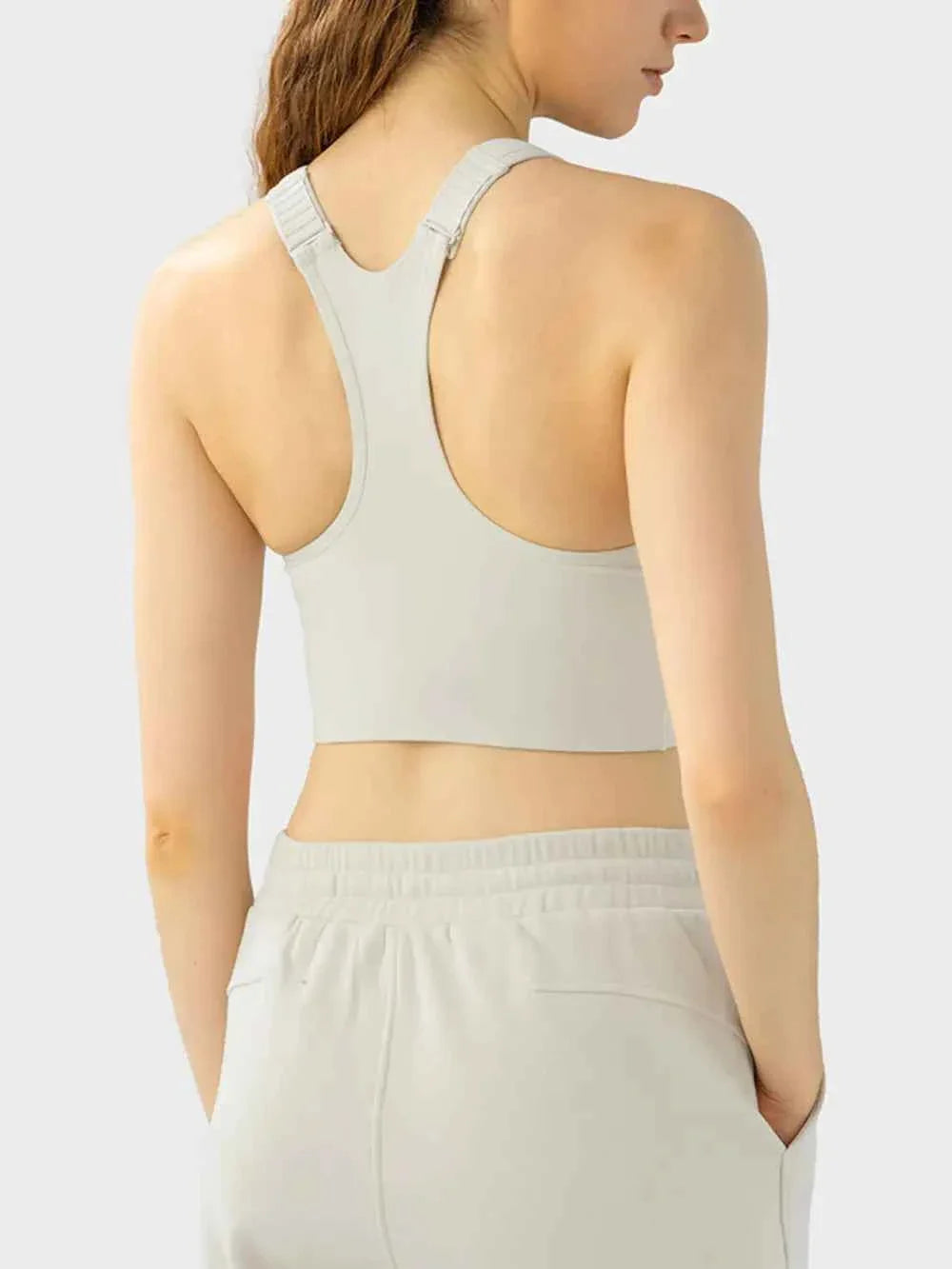 Millennia Wide Strap Sport Bra THRIXINE