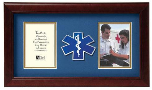 Flag Connections Emergency Medical Services Dual Picture Frame The Military Gift Store
