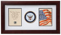 Flag Connections United States Navy Dual Picture Frame The Military Gift Store