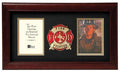 Flag Connections Fire Fighter Dual Picture Frame The Military Gift Store