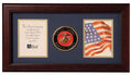 Flag Connections United States Marine Corps Dual Picture Frame The Military Gift Store