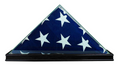 All Glass Flag Display Case for 9.5' X 5' Flag The Military Gift Store