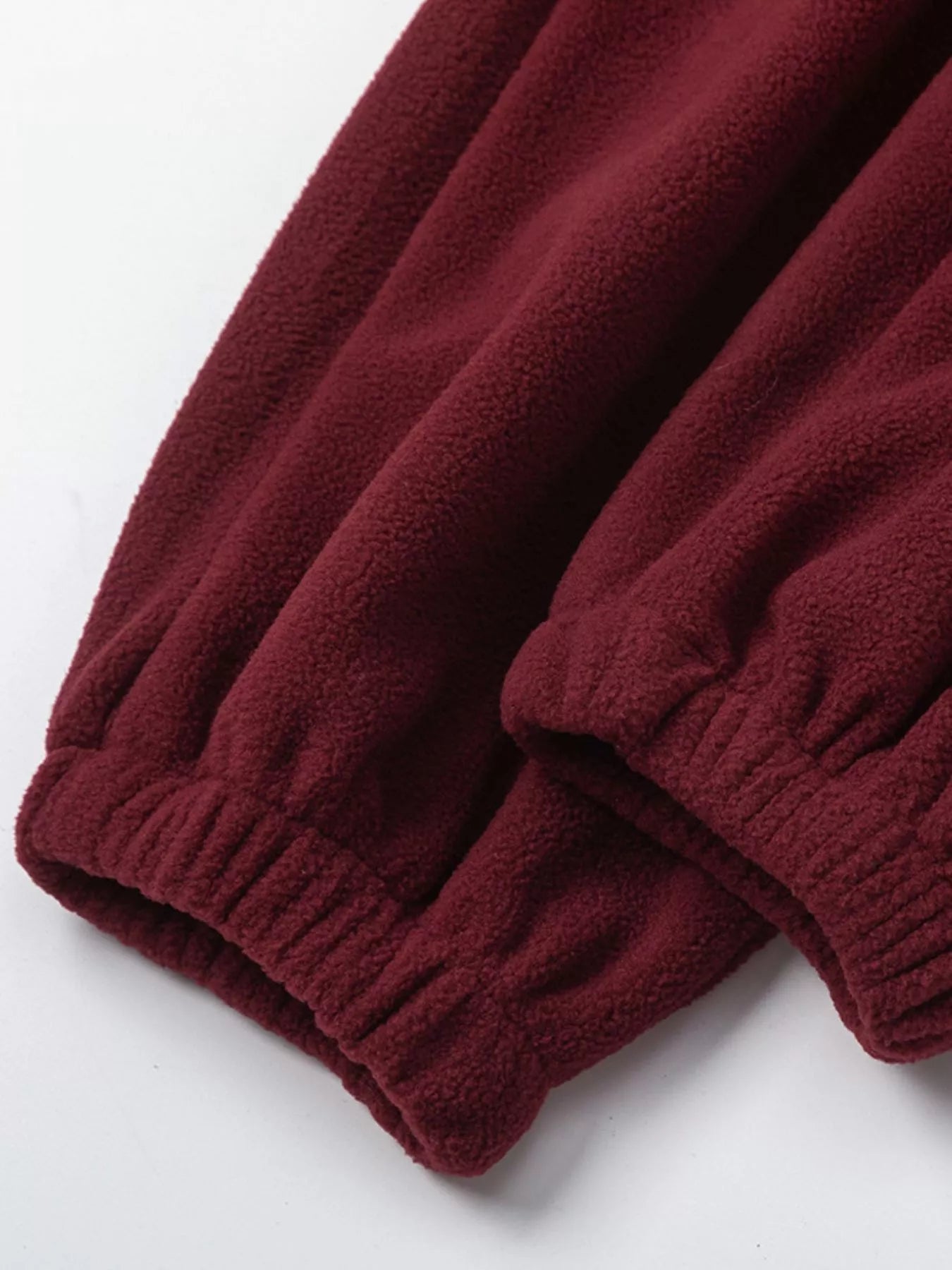 Quarter Zip Sweatshirt and Pants Set THRIXINE