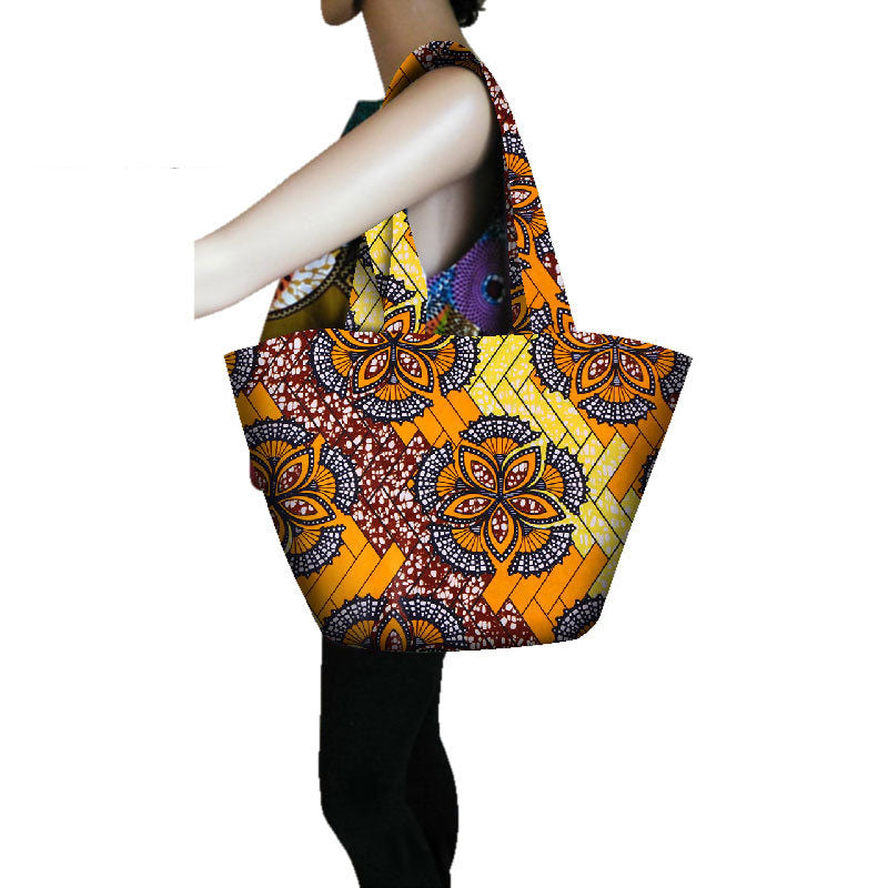 Batik print handbag Pi-Mart