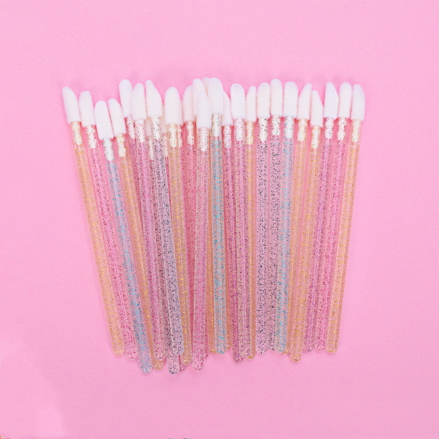 Crystal rod lip brush red brush lip gloss brush Pi-Mart