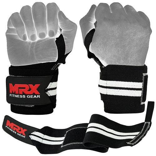 MRX Power Weightlifting Wrist Wraps Premium Quality Bodybuilding Gym Workout Straps MRX Products