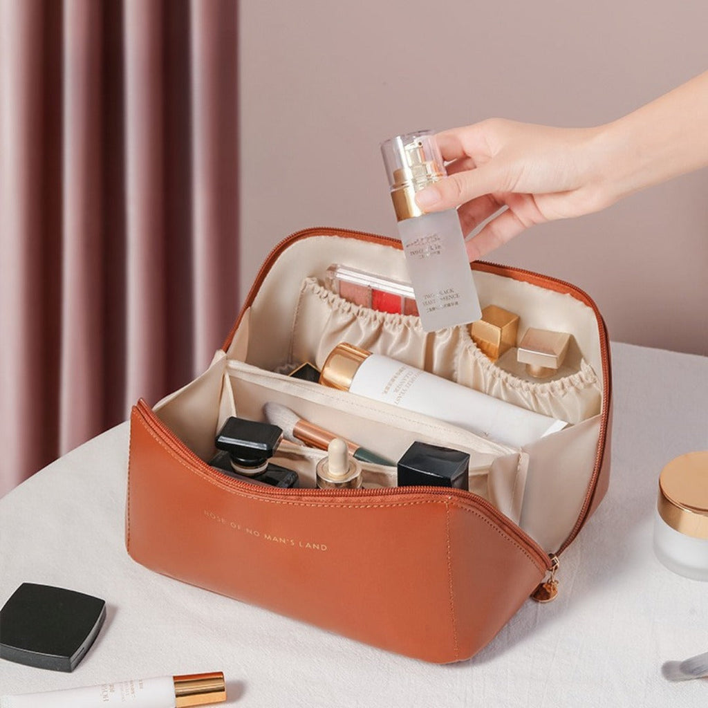 Makeup bag organizers,stylish cosmetic bag, large capacity portable versatile travel products toilet bag woman, makeup bag with compartments, - SJB-DIAMOND ELITES