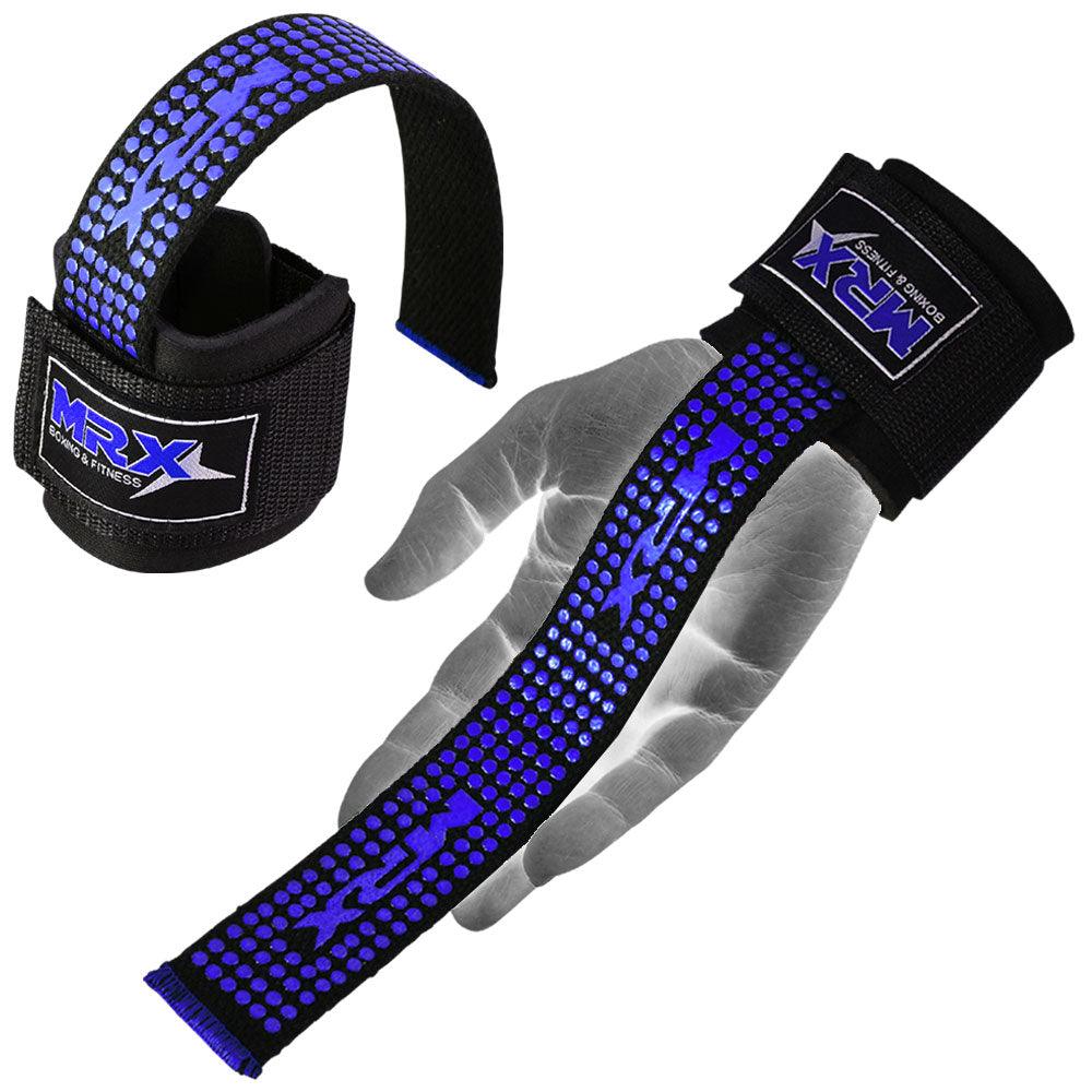 MRX Weight Lifting Bar Straps With Wrist Wraps Heavy Duty Bodybuilding Workout Gym Strap - SJB-DIAMOND ELITES