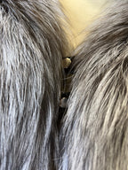 Genuine Silver Fox Fully Lined Hood Rabbit Insulated Parka Alaska® Outerwear Company