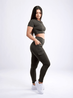 JupiterGear Short-Sleeve Crop Top - SJB-DIAMOND ELITES