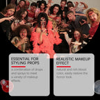 3-piece Set Washable Simulation Fake Blood Filming Horror Realistic Special Effects Makeup Set Pi-Mart