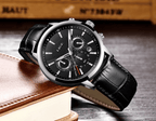 Men's  Waterproof Watch With Chronometers Day View Sport Analog Watches Excellent Look Perfect Gift For Him Stevvex