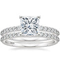 Bracelet S925 Inlaid Princess Zircon Women's 2 Karat Rhinestone Ring Pi-Mart