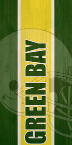 Green Bay Football Team Pro Style Cornhole Boards - SJB-DIAMOND ELITES