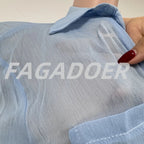 FAGADOER 2024 Fall Denim Women Set Long Sleeve Irregular Jean Coat Top and Bodycon Mini Skirt Street Two 2 Piece Set Outfits New Purplish Diva