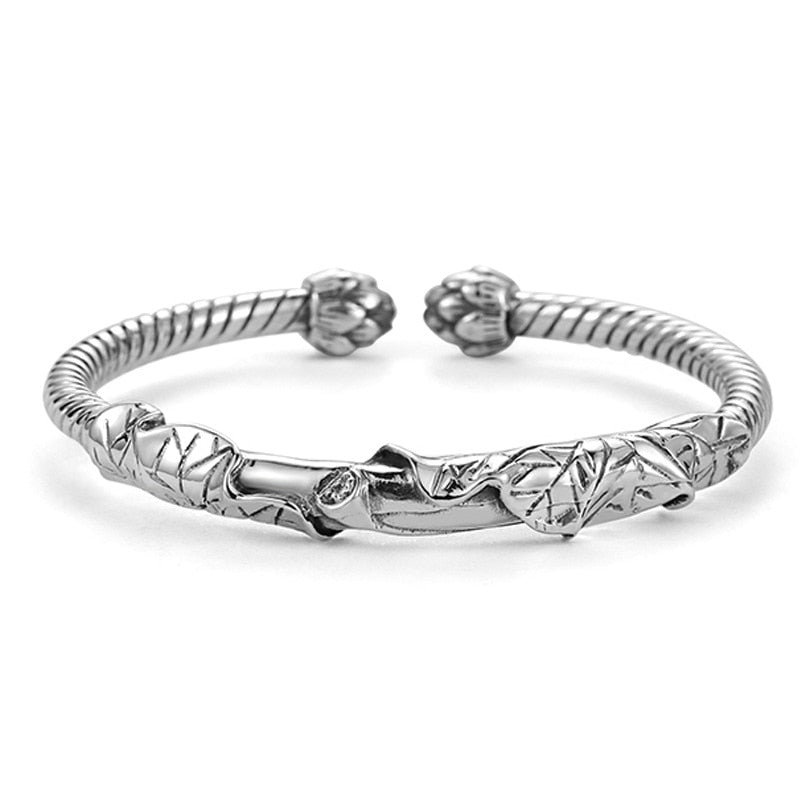 Lotus Open Bracelet Pi-Mart