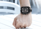 Men's Waterproof Watch With Leather Belt And Chronometers  Retro Style Unique Shape Excellent Gift - SJB-DIAMOND ELITES