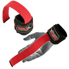 MRX Weight Lifting Bar Straps With Wrist Support Wraps Heavy Duty Bodybuilding Workout Gym Padded Strap Pair - SJB-DIAMOND ELITES