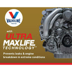 Valvoline Full Synthetic Extended Protection High Mileage 0W-20 Motor Oil, 1QT