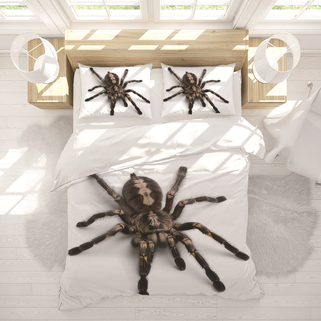 Little Spider Cross Duvet Cover Three Piece Set Pi-Mart