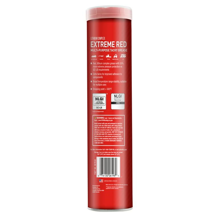 Valvoline Extreme Red #2 Multi-Purpose Grease 14.1 oz