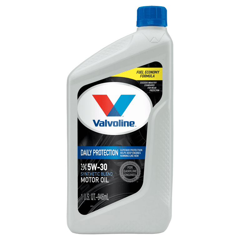 Valvoline Daily Protection 5W-30 Syntheic Blend Motor Oil 1 QT