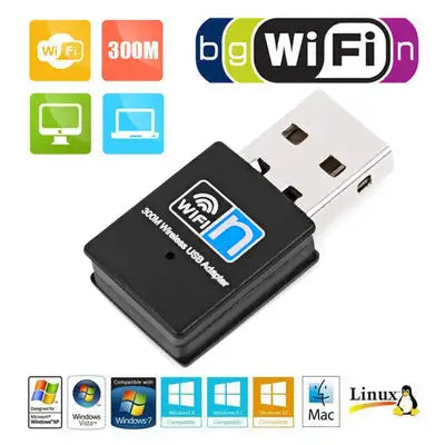WIFI wireless receiver mini wireless card Lootquake LLC