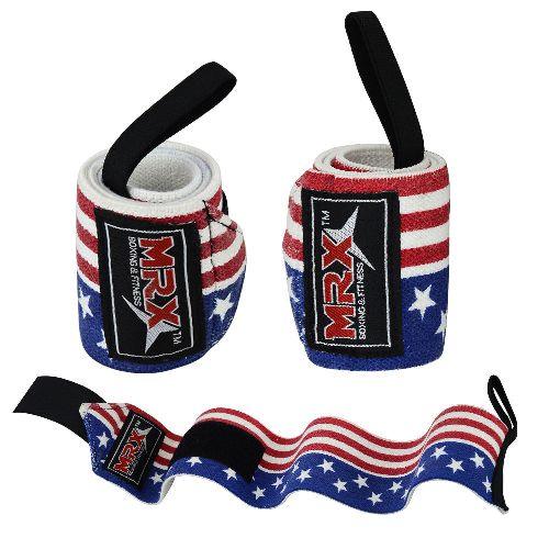MRX Weight Lifting Wrist Wraps Bodybuilding Gym Training Lifting Wrap Straps - SJB-DIAMOND ELITES