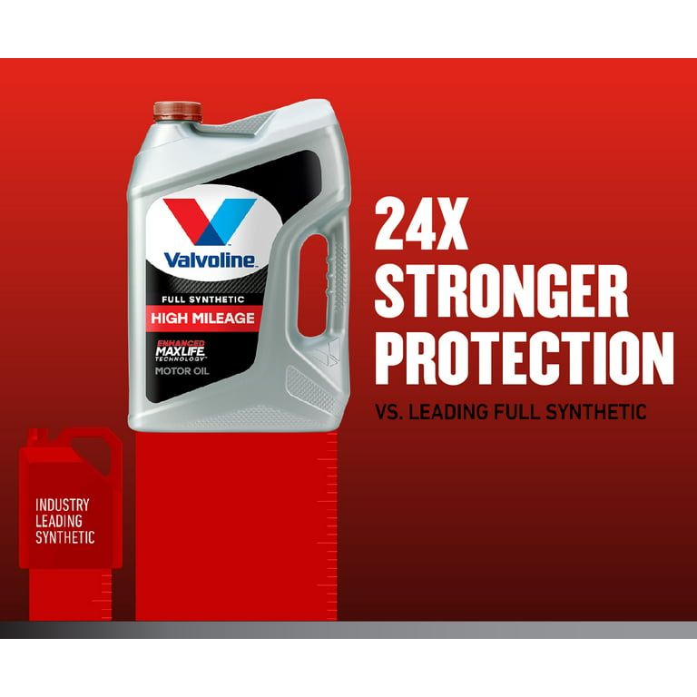 Valvoline Full Synthetic High Mileage MaxLife 10W-30 Motor Oil 1 QT EasyOptionXY LLC