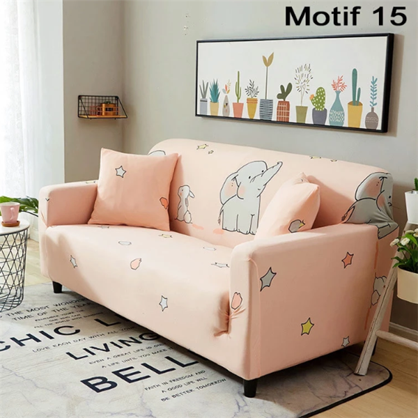 Printed sofa cushion sofa cover sofa cover Pi-Mart