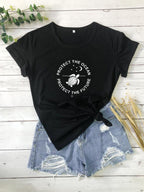 Cartoon Cotton T-Shirt