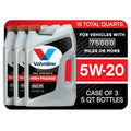 Valvoline Full Synthetic High Mileage MaxLife 5W-20 Motor Oil 5 QT, Case of 3 EasyOptionXY LLC