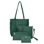 Handmade black handbag Pi-Mart