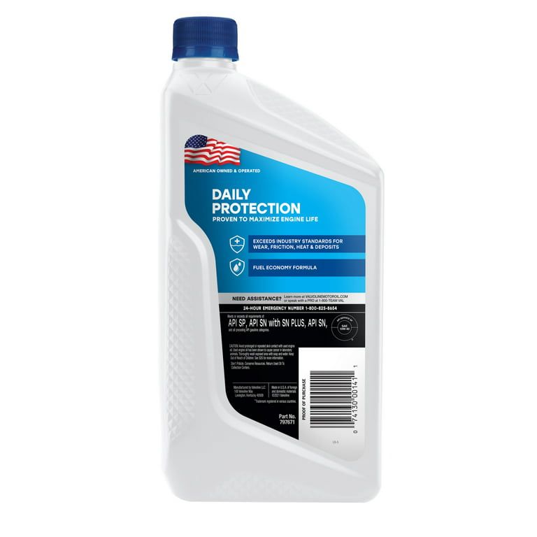 Valvoline Daily Protection 10W-40 Conventional Motor Oil 1 QT EasyOptionXY LLC